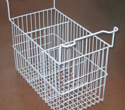 Basket with dividers per chest freezers