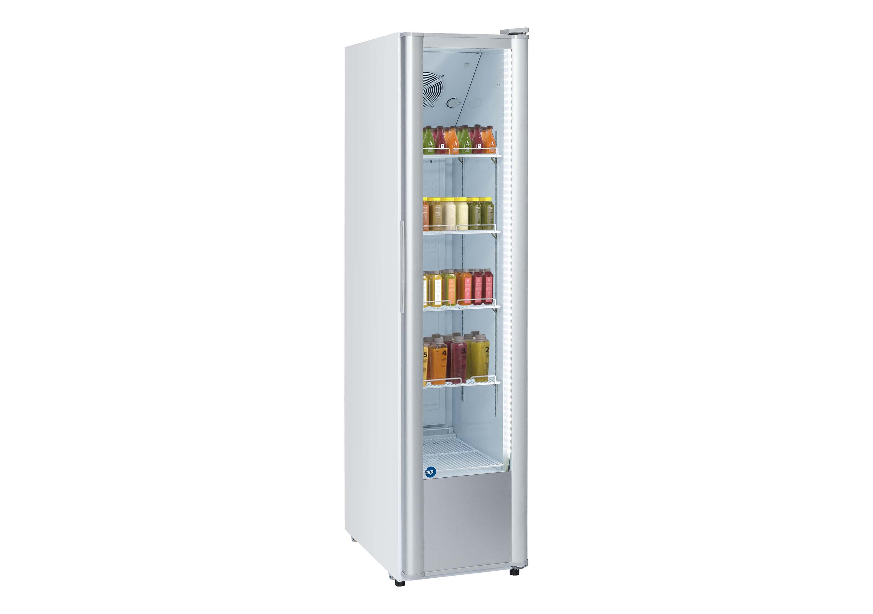 Banco frigo verticale per bevande e latticini Extraslim P White