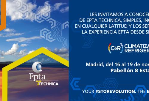 Rendez-vous à Madrid avec Epta Iberia : les nouveautés en présentation au salon Climatización & Refrigeración 2021