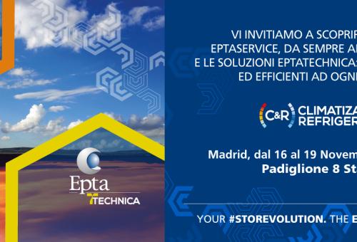 Appointment in Madrid with Epta Iberia: the new products on show at Climatización & Refrigeración 2021