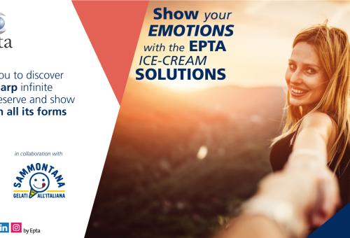Show your emotions with Epta ice-cream solutions: Epta and Sammontana at Host 2019