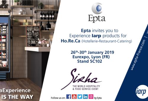 The best Ho.Re.Ca solutions of the Epta brands, showcased at Sirha 2019