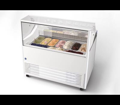 Vitrine à glace réfrigérée Delight 10 Lite pour le service et la présentation de glaces en vrac